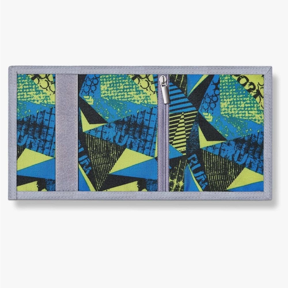 Neon Bi-Fold Wallet Kids Children’s blue